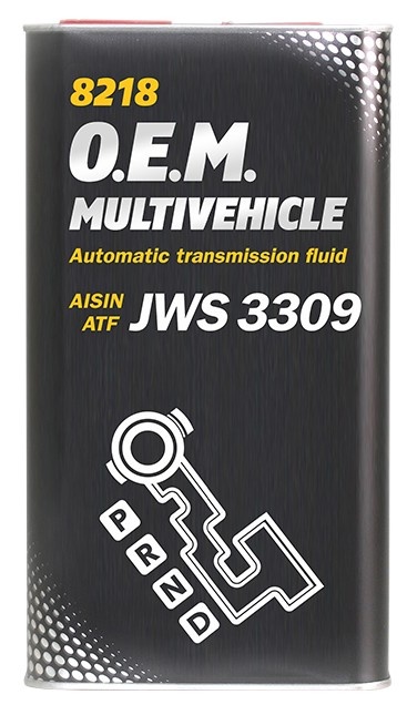 Трансмиссионное масло Mannol ATF Multivehickle JWS 3309 8218 4L Metal