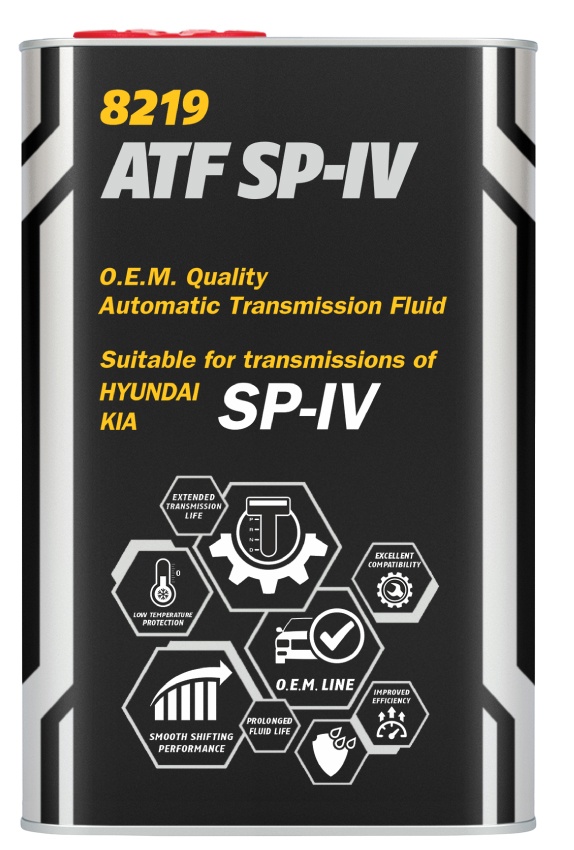 Трансмиссионное масло Mannol ATF SP-IV 8219 1L Metal