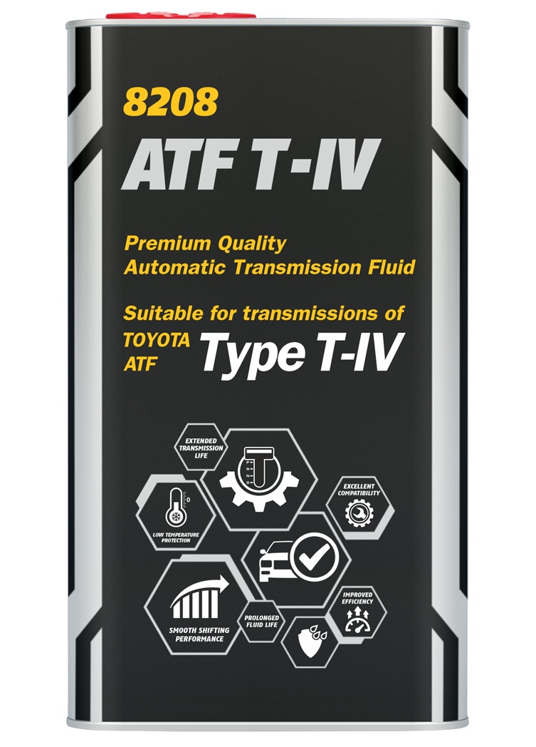 Трансмиссионное масло Mannol ATF T-IV 8208 4L Metal