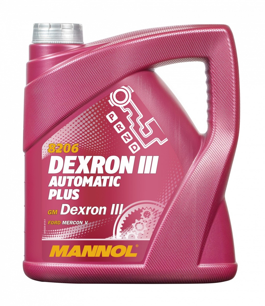 Трансмиссионное масло Mannol Dexron III Automatic Plus 8206 4L