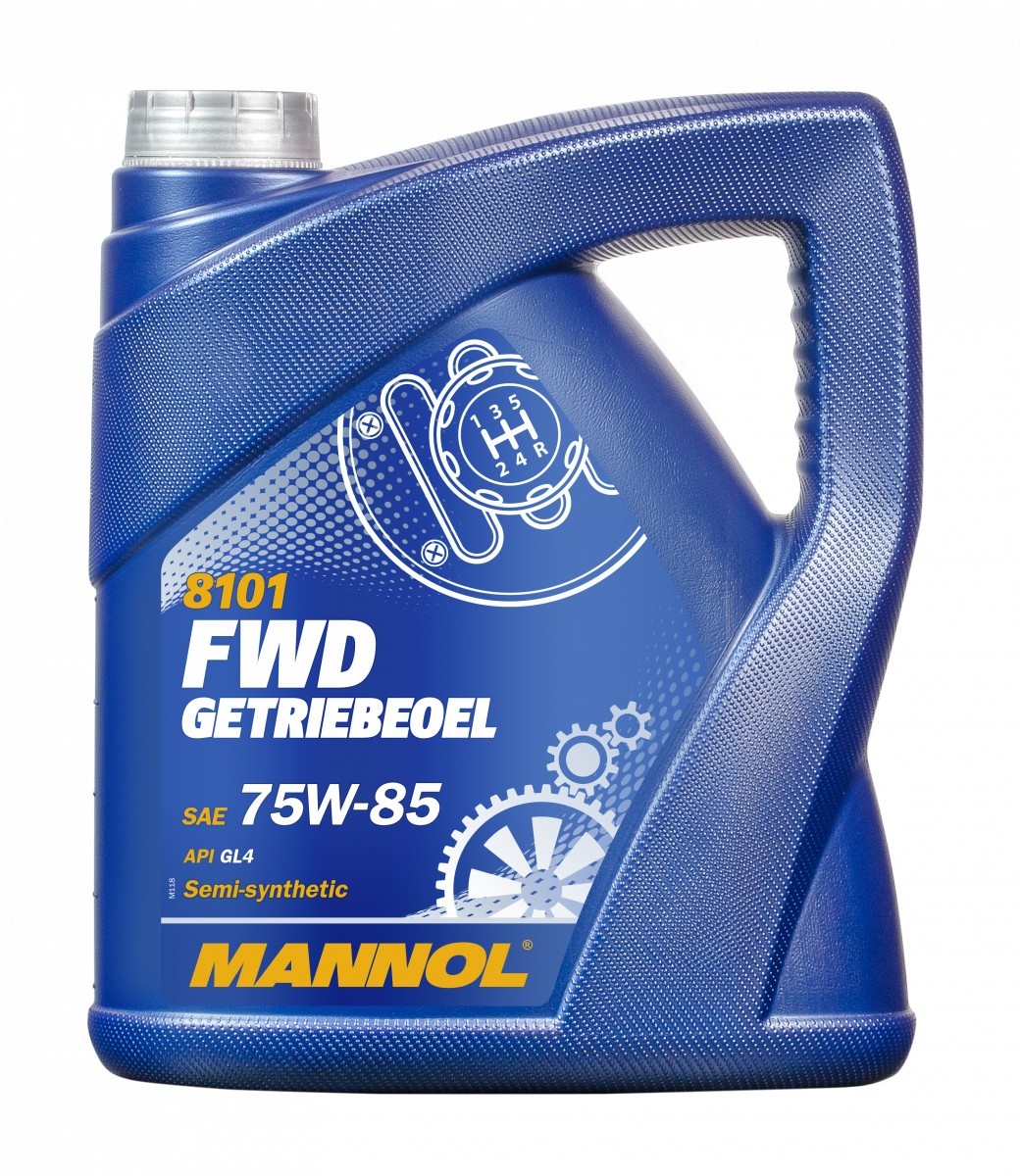 Трансмиссионное масло Mannol FWD Getriebeoel 75W-85 8101 4L