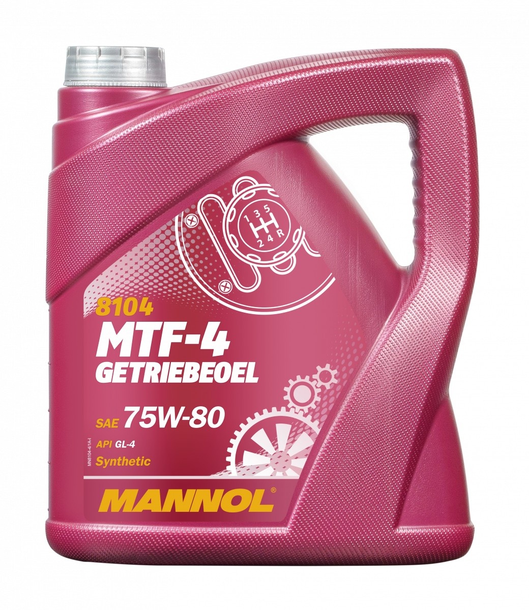 Трансмиссионное масло Mannol MTF-4 Getriebeoel 75W-80 8104 4L
