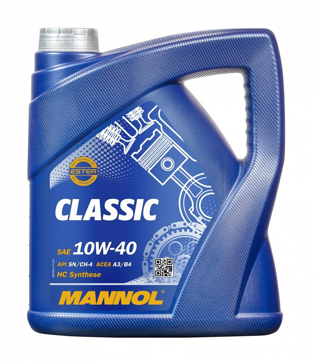 Моторное масло Mannol Classic 10W-40 7501 4L