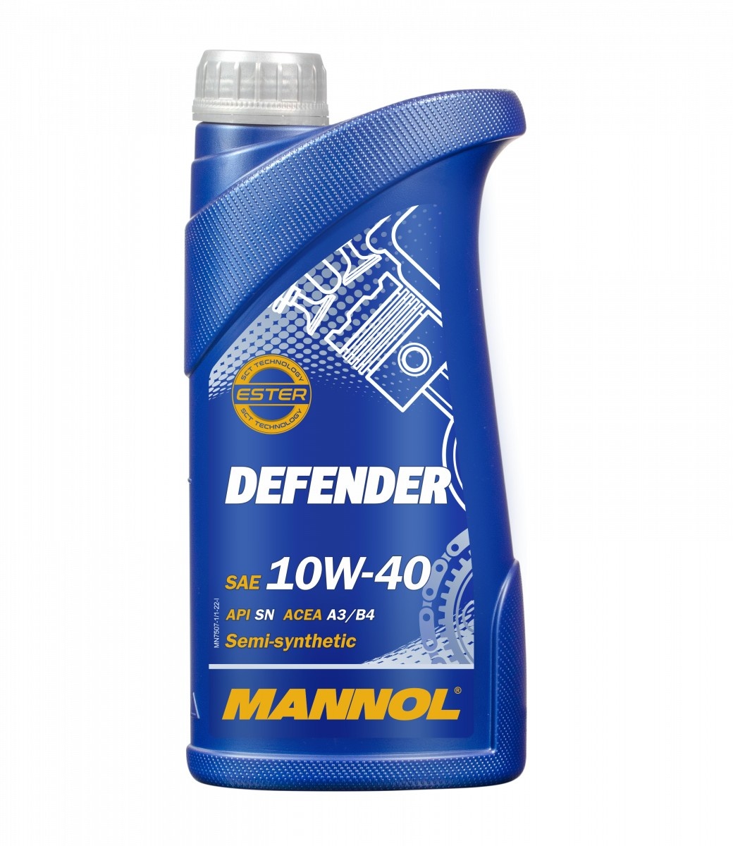 Моторное масло Mannol Defender 10W-40 7507 1L