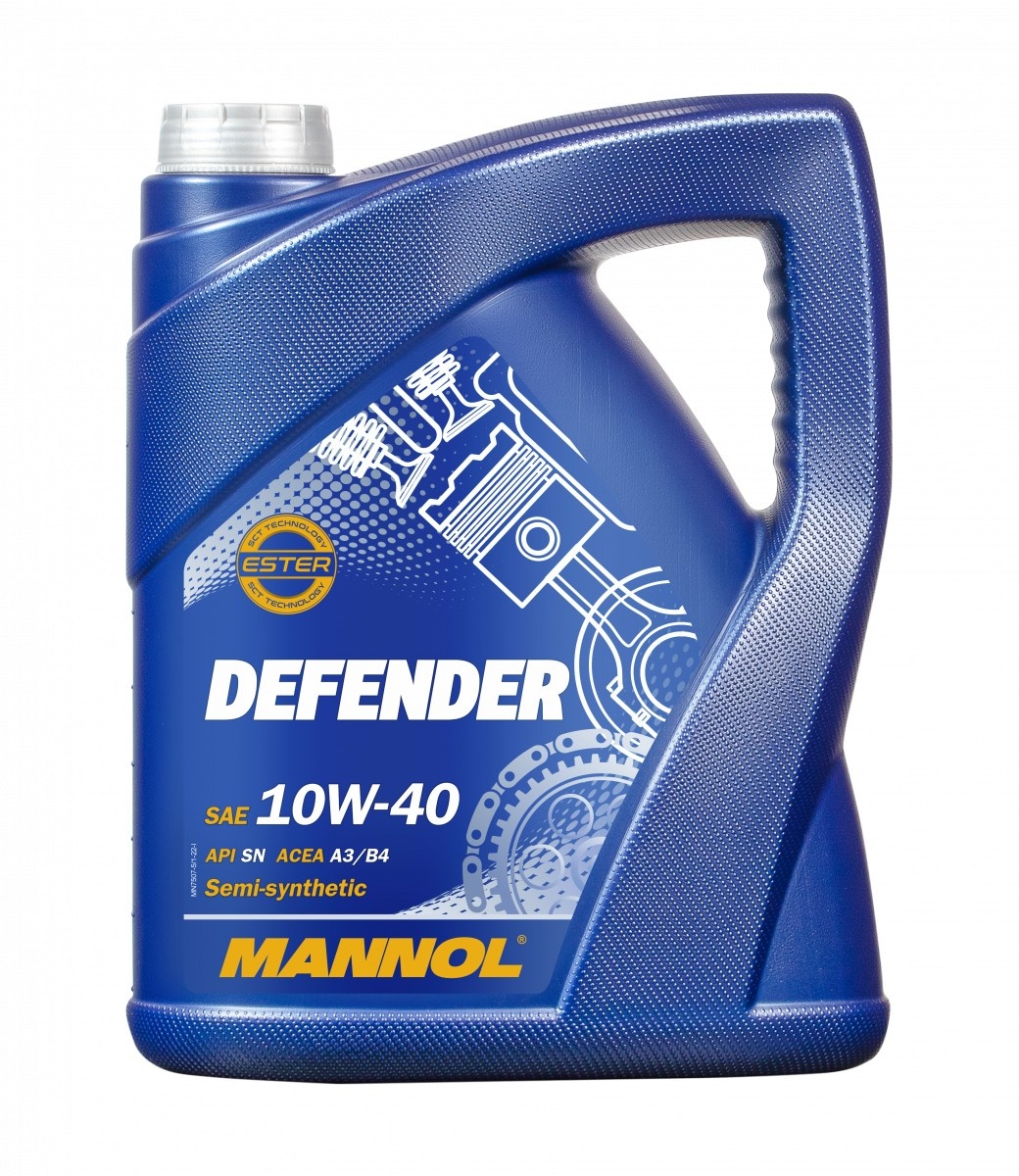 Моторное масло Mannol Defender 10W-40 7507 5L