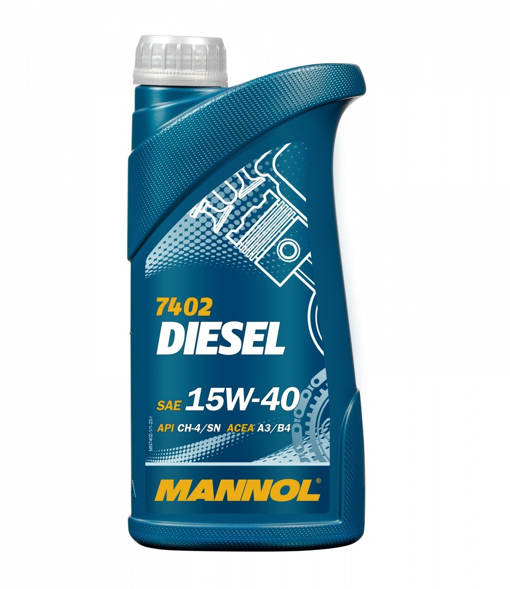 Моторное масло Mannol Diesel 15W-40 7402 1L