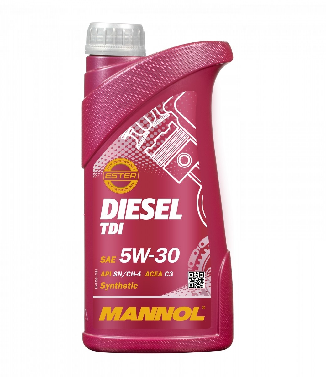 Моторное масло Mannol Diesel TDI 5W-30 7909 1L