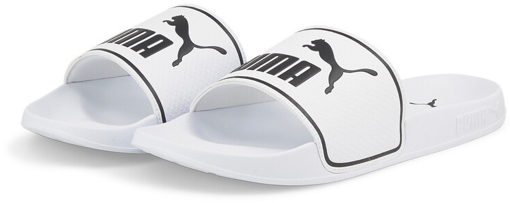 Șlapi pentru copii Puma Leadcat 2.0 Puma White/Black 40.5