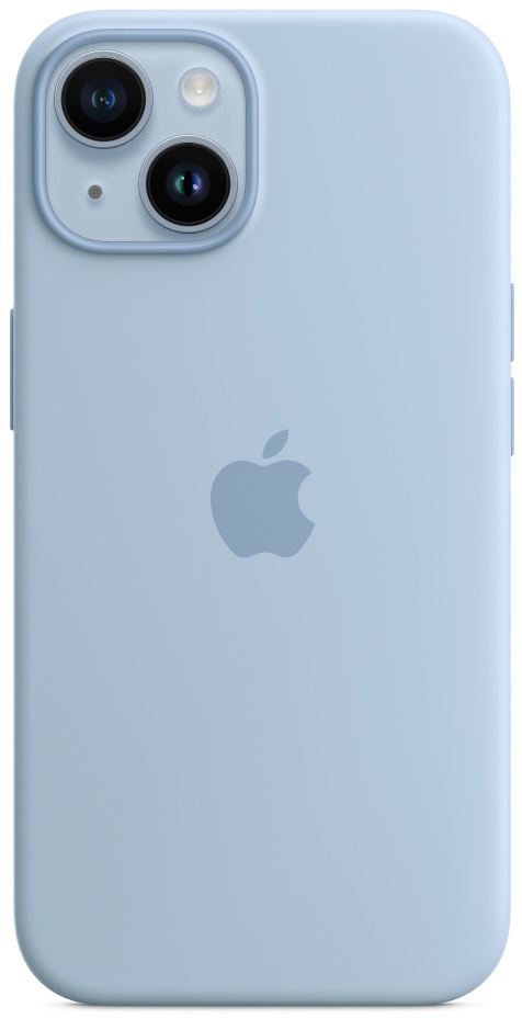 Чехол Apple iPhone 14 Silicone Case with MagSafe Sky