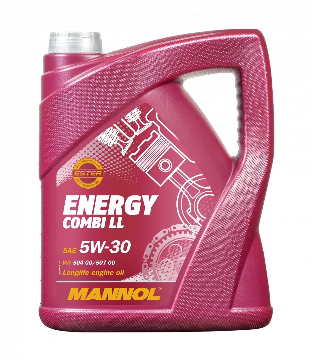 Моторное масло Mannol Energy Combi LL 5W-30 7907 5L