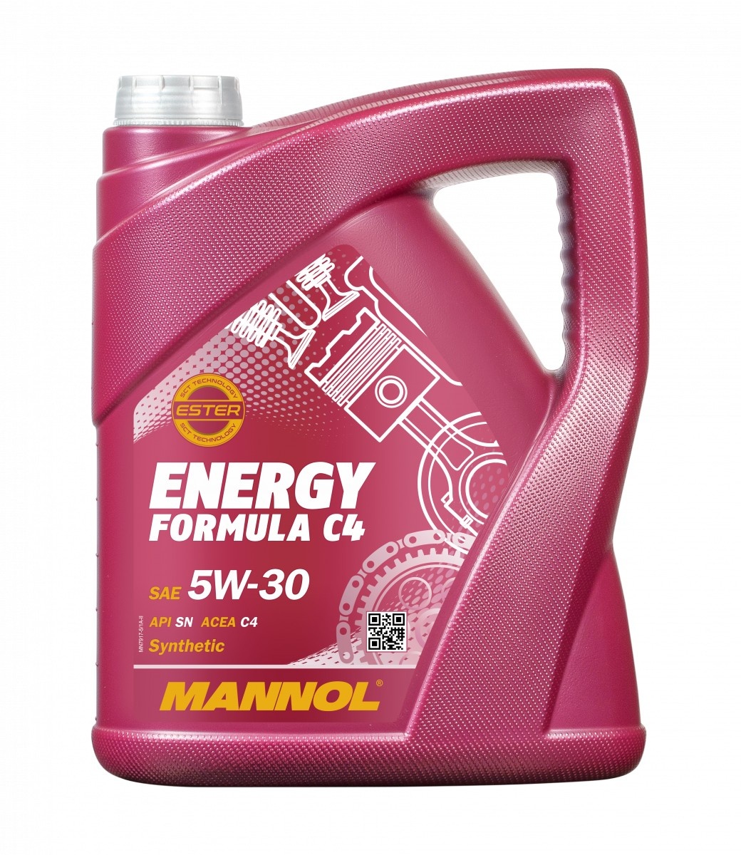 Моторное масло Mannol Energy Formula C4 5W-30 7917 5L