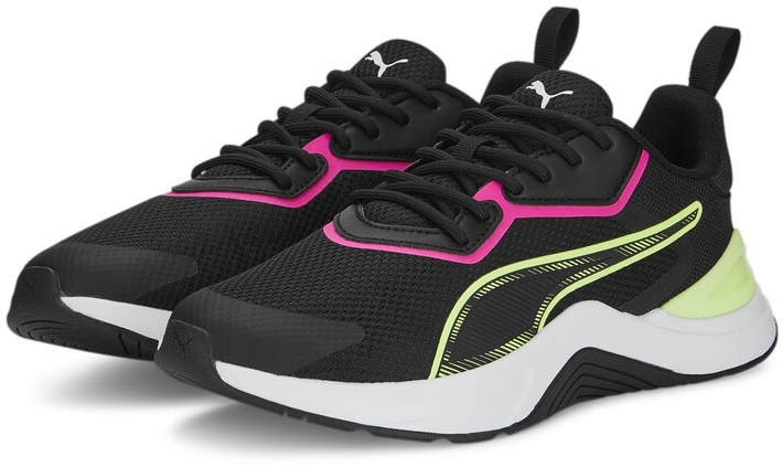 Кроссовки женские Puma Infusion Wns Puma Black/Ravish/Fast Yellow 35.5