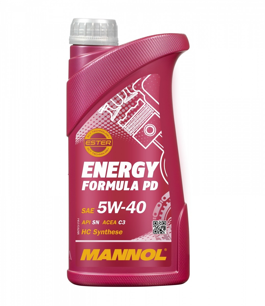 Моторное масло Mannol Energy Formula PD 5W-40 7913 1L