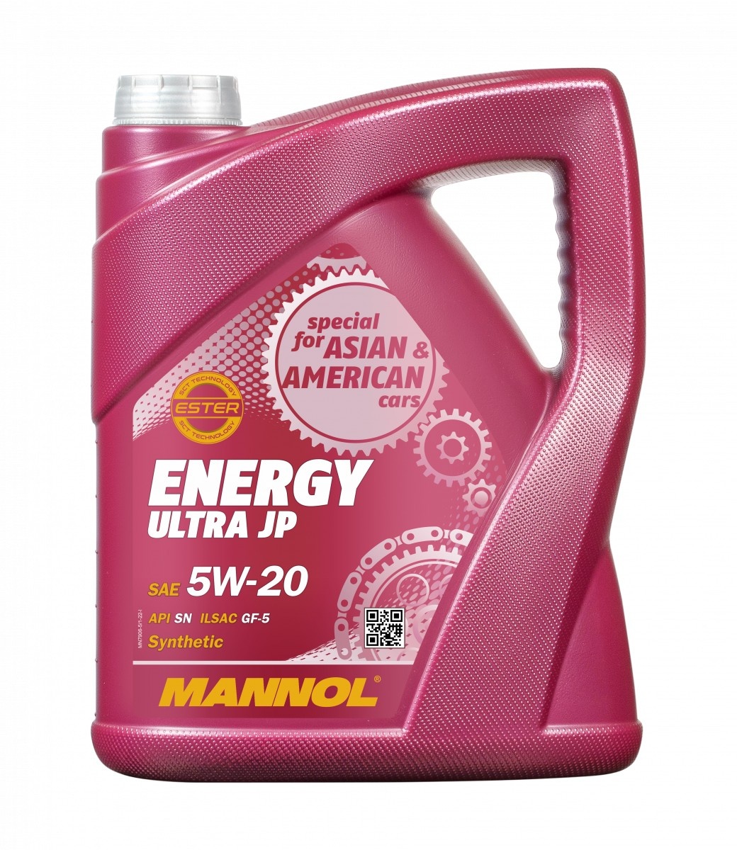Моторное масло Mannol Energy Ultra JP 5W-20 7906 5L