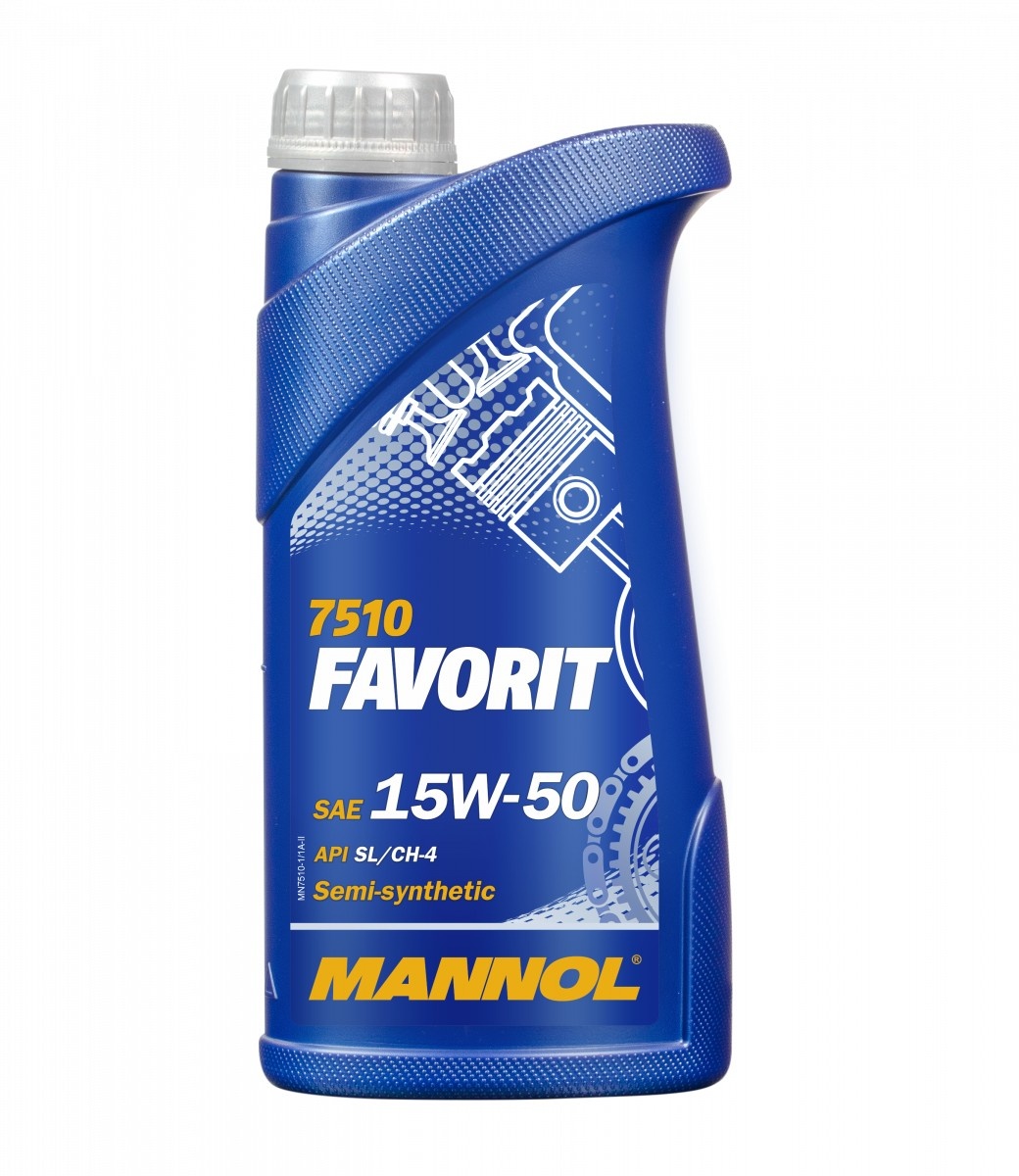 Моторное масло Mannol Favorit 15W-50 7510 1L