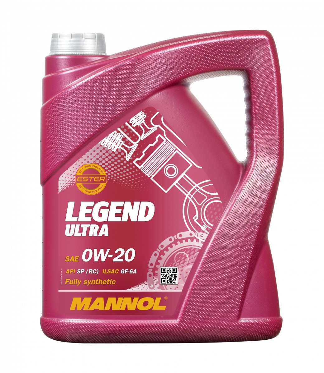 Моторное масло Mannol Legend Ultra 0W-20 7918 5L