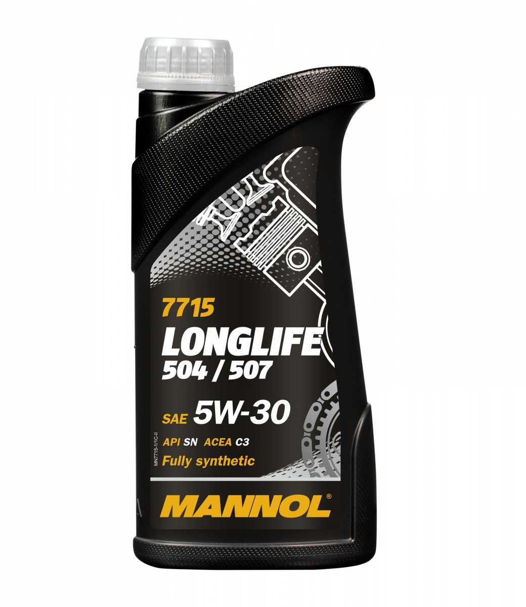 Моторное масло Mannol Longlife 504/507 5W-30 7715 1L
