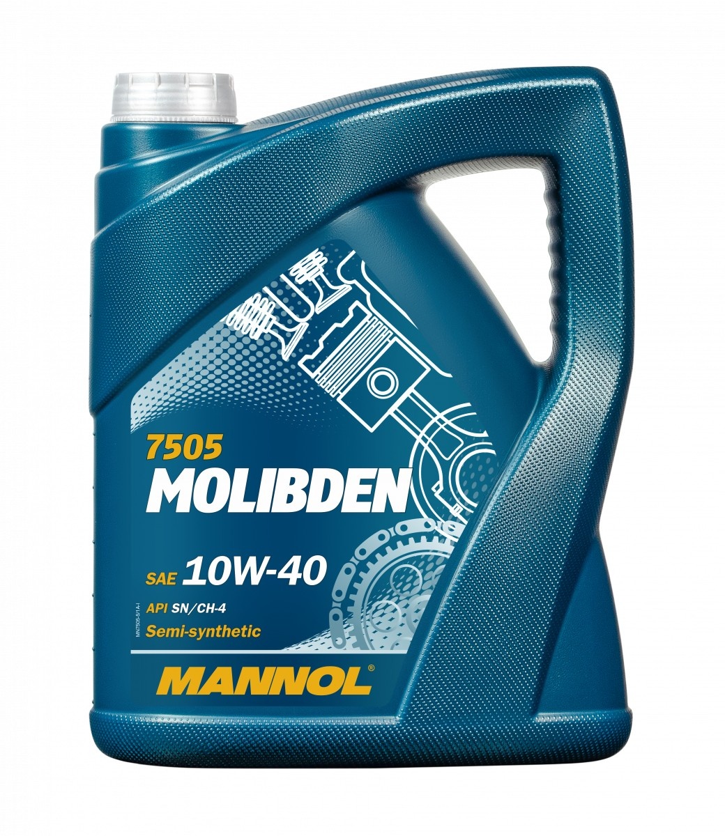 Моторное масло Mannol Molibden 10W-40 7505 5L