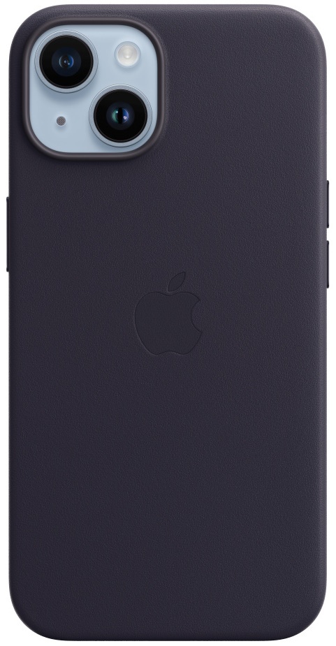 Husa de protecție Apple iPhone 14 Plus Leather Case with MagSafe Ink