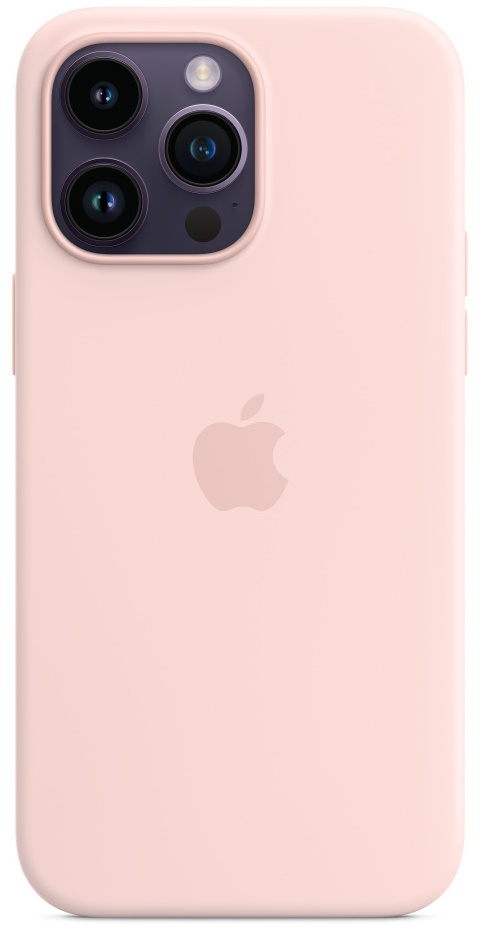 Husa de protecție Apple iPhone 14 Pro Silicone Case with MagSafe Chalk Pink