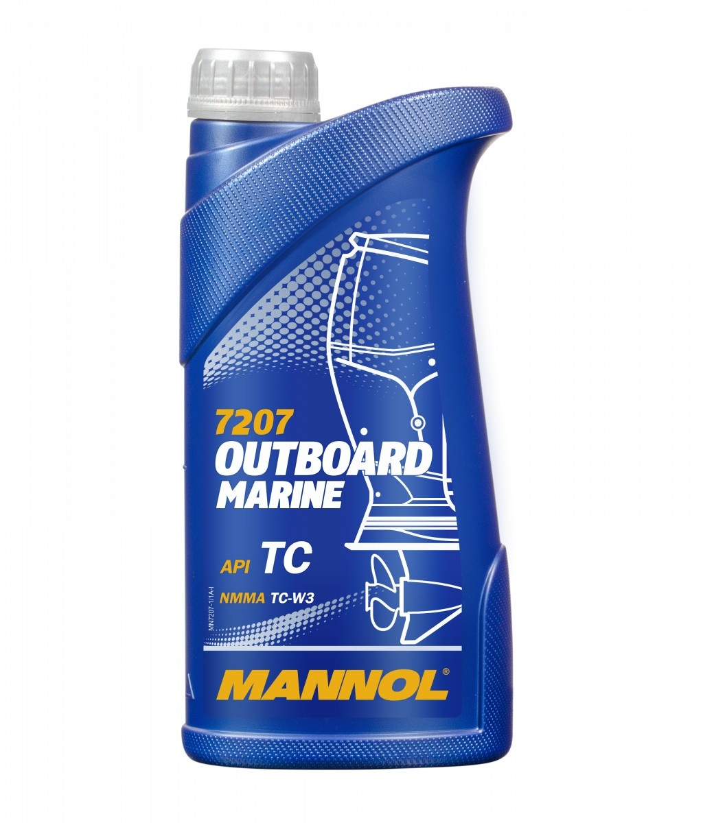 Моторное масло Mannol Outboard Marine 7207 1L