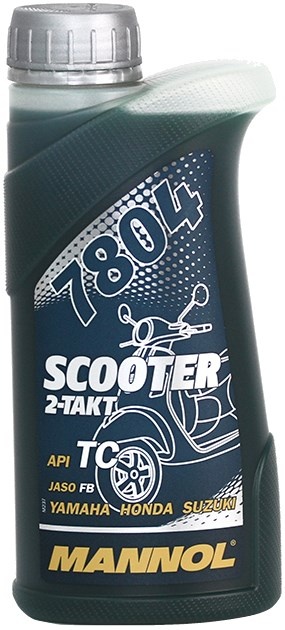 Моторное масло Mannol Scooter 2-Takt TC 7804 0.5L