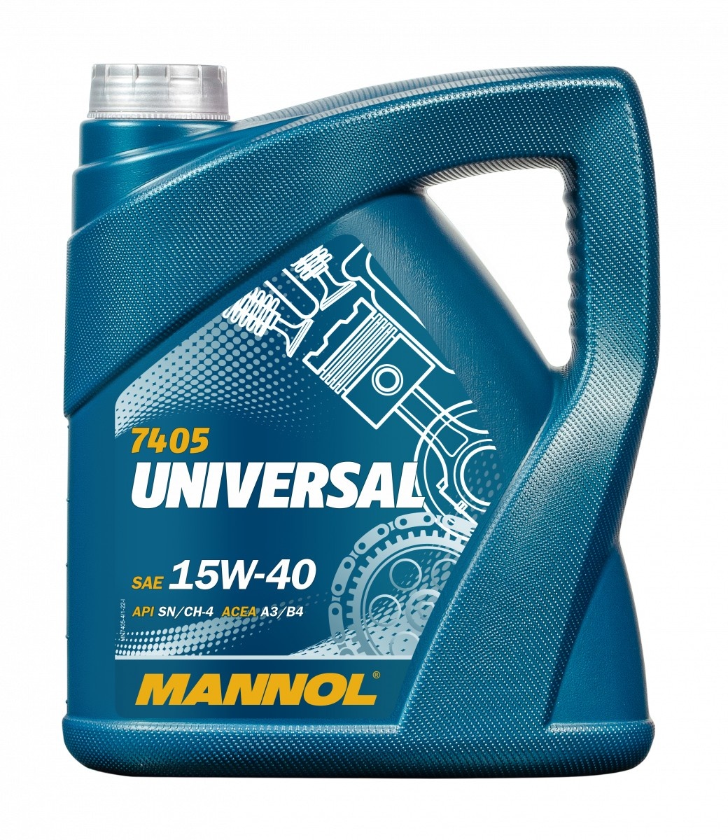 Моторное масло Mannol Universal 15W-40 7405 4L