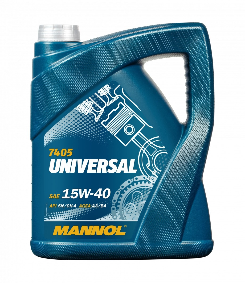 Моторное масло Mannol Universal 15W-40 7405 5L