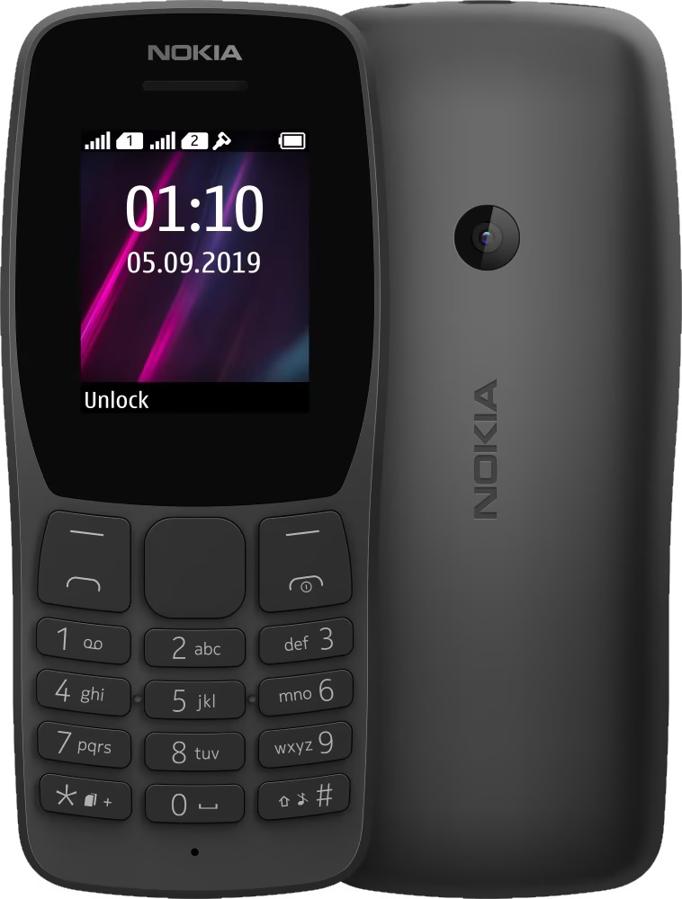 Мобильный телефон Nokia 110 Dual Sim Black