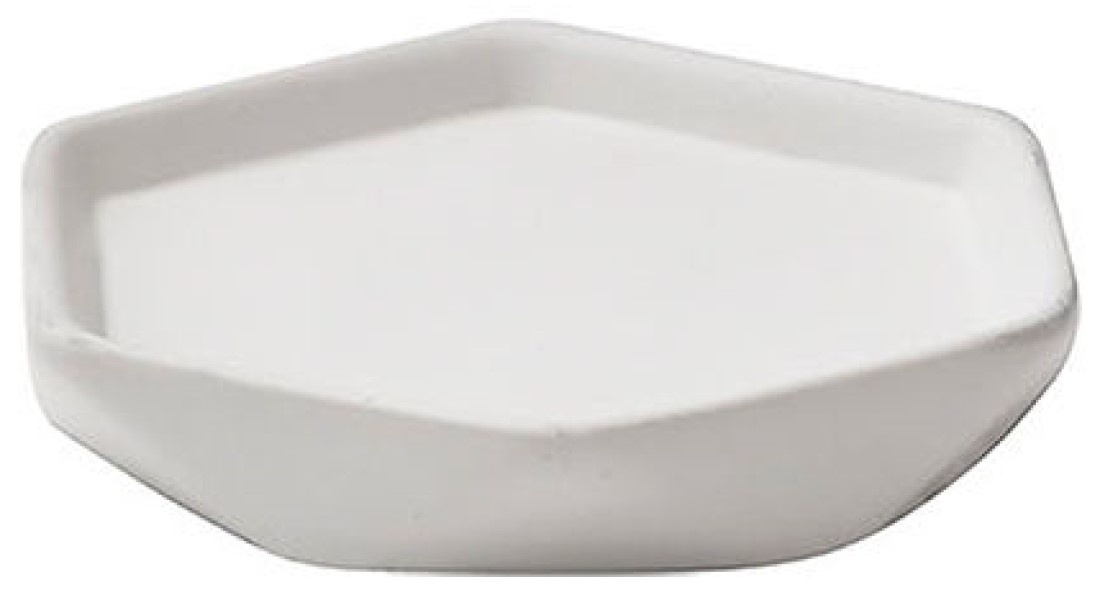 Мыльница Tendance Rhombus White (49792)