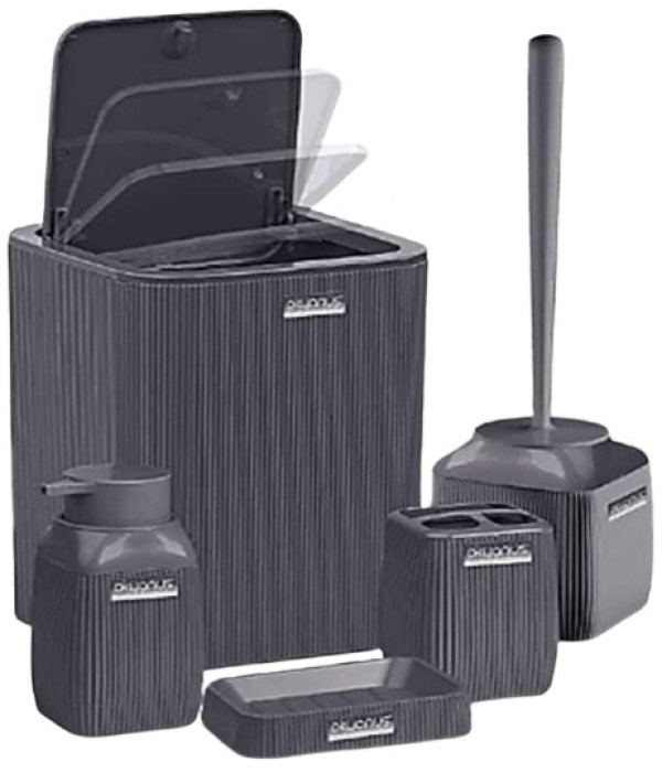 Set pentru baie Okyanus Grey OKY501-A