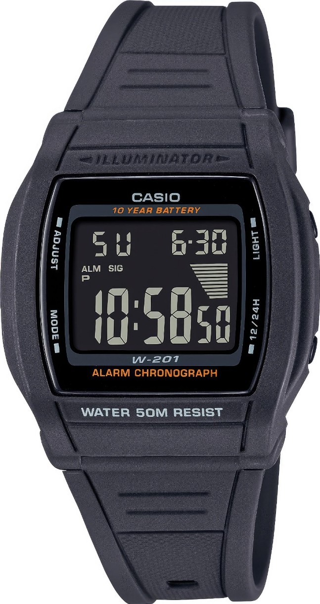Наручные часы Casio W-201-1B