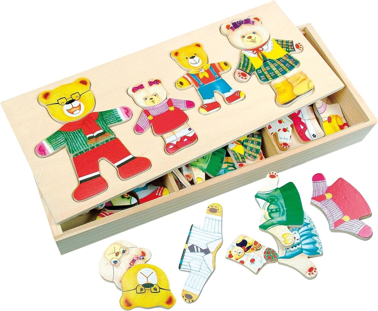 Puzzle Bino Bear Family 88016