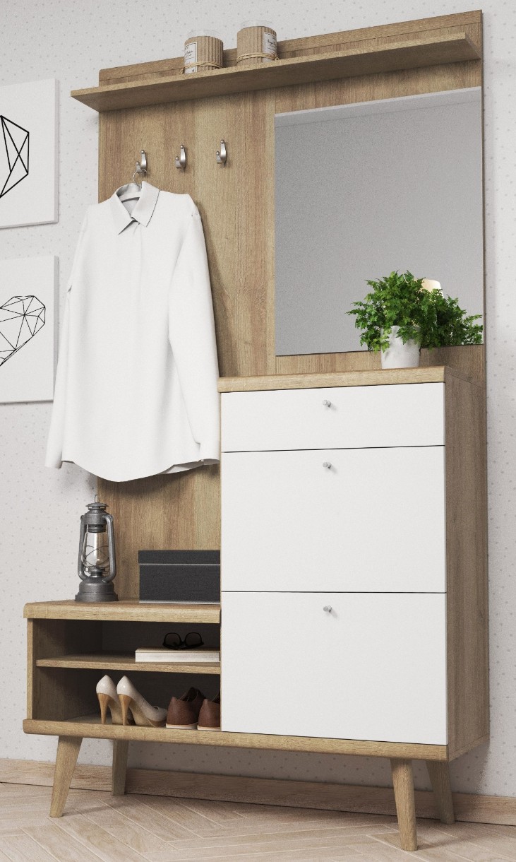 Antreu Filicio Loft L PG110 White/Oak