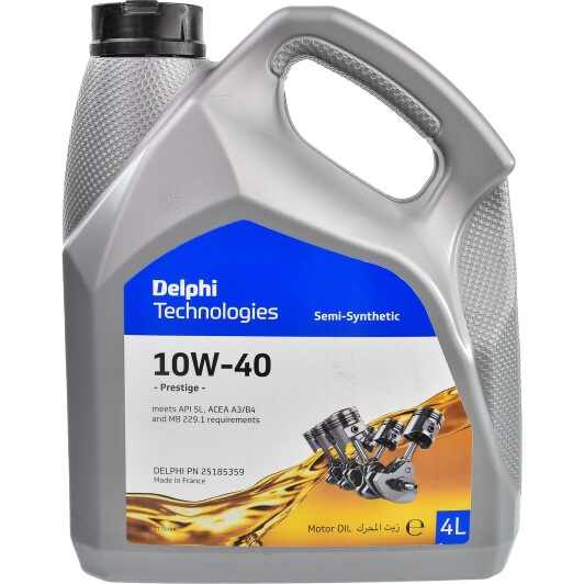 Моторное масло Delphi Prestige 10W-40 4L
