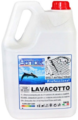 Detartrant pentru curățarea și întreținerea piscinelor Sanidet Lavacotto 5kg (SD1280)