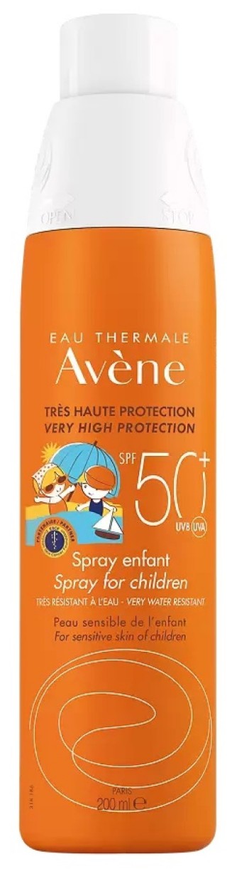 Солнцезащитный спрей Avene SPF 50+ 200ml