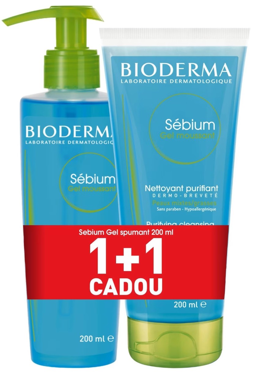 Gel de duș Bioderma Sebium