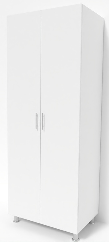 Шкаф Smartex N1 80x52x206cm Белый