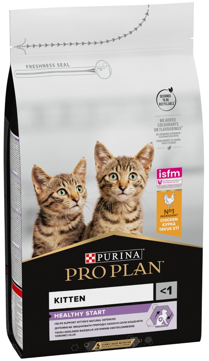 Hrană uscată pentru pisici Purina Pro Plan Healthy Start Kitten Chicken 10kg
