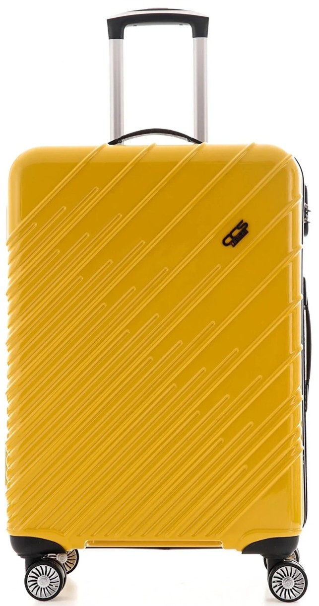 Чемодан CCS 5234 M Yellow