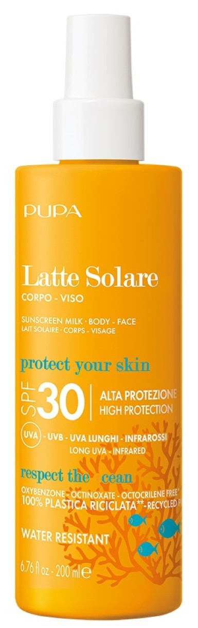 Солнцезащитное молочко Pupa Sunscreen Milk SPF30 200ml