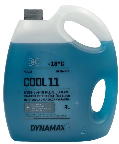 Антифриз Dynamax Cool Al 11Blue -37˚C 4L