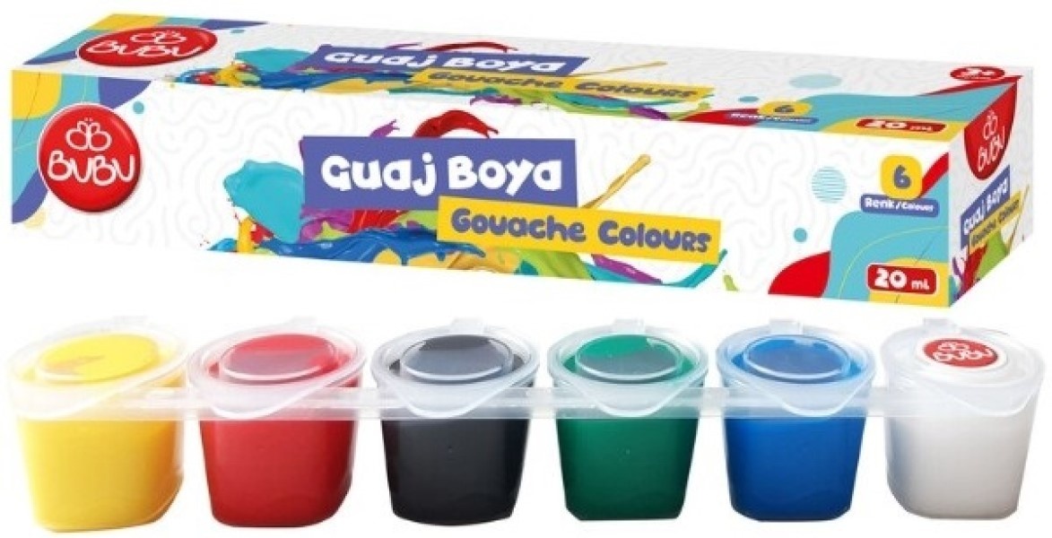 Художественные краски BuBu Guaj Boya 6pcs GUA002