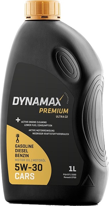 Моторное масло Dynamax Ultra 5W-40 1L