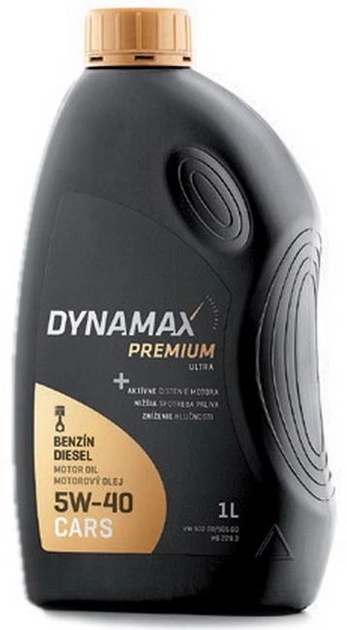 Моторное масло Dynamax Ultra Plus PD 5W-40 1L
