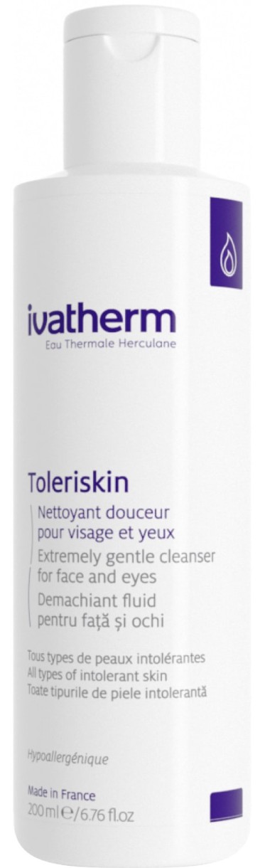Produs de curatare tenului Ivatherm Toleriskin 200ml