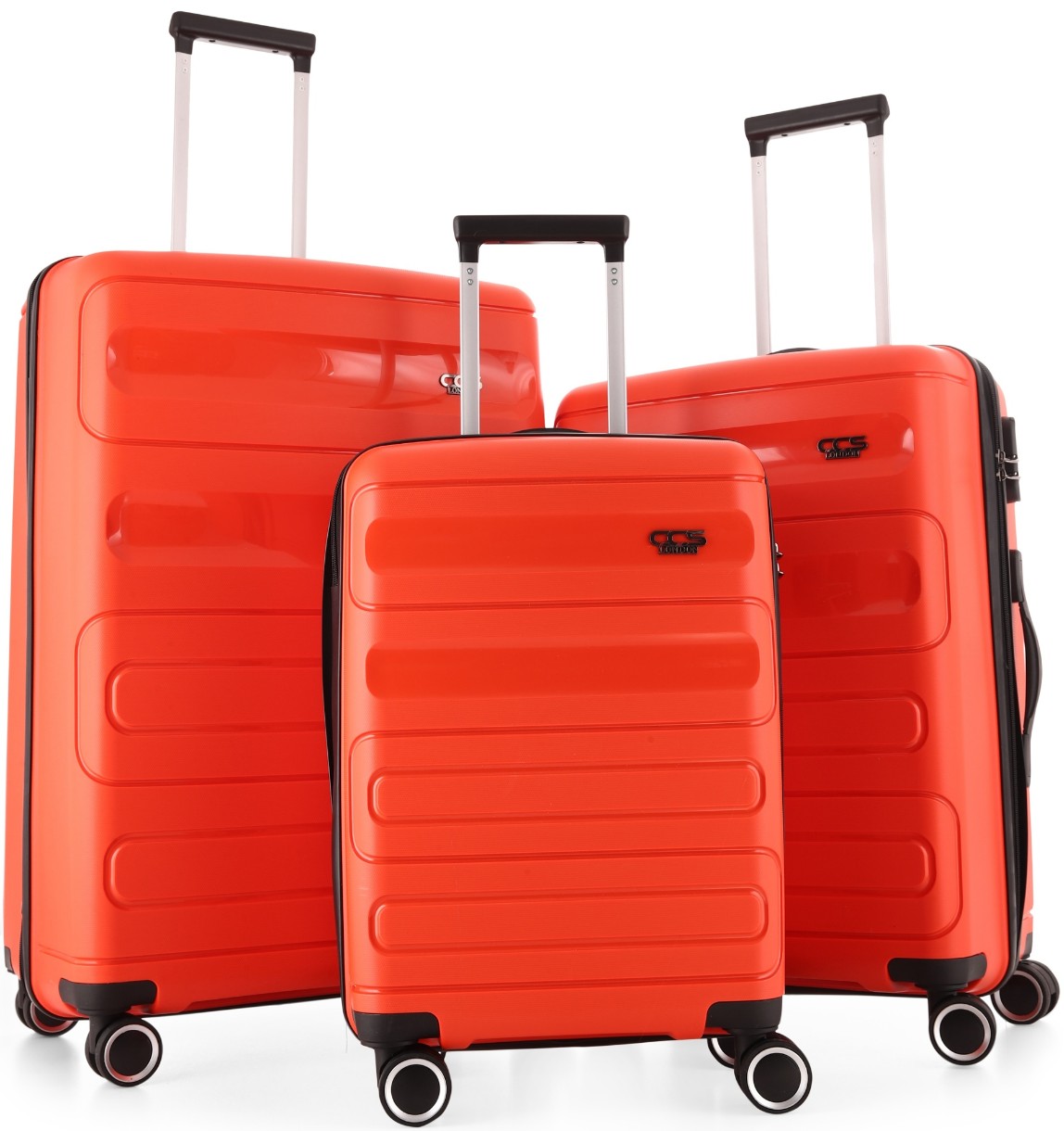 Комплект чемоданов CCS 5225 Set Orange