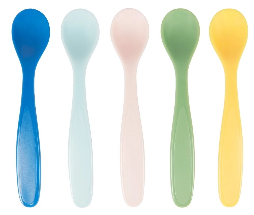 Set de lingura Badabulle Pastel 5pcs (B005419)