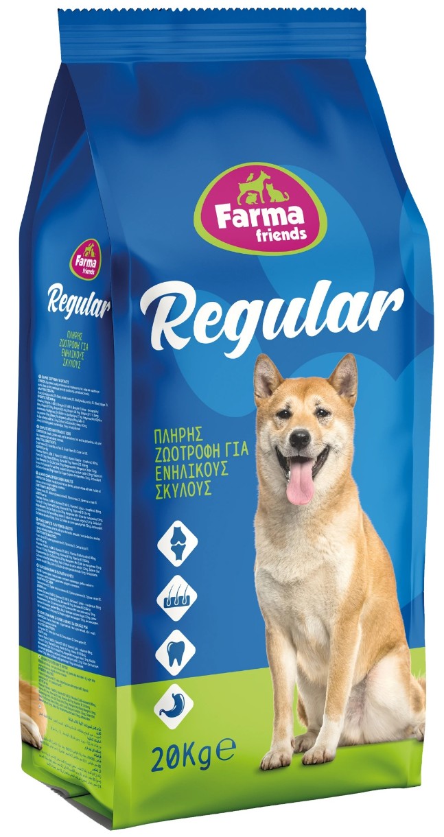 Hrană uscată pentru câini Farma Friends Regular 20kg